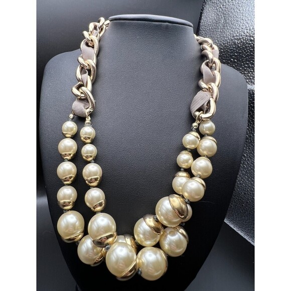 COLDWATER Creek Mixed Media Necklace - Picture 6 of 14